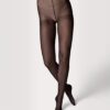 Panty comfort 30 denier mat zwart