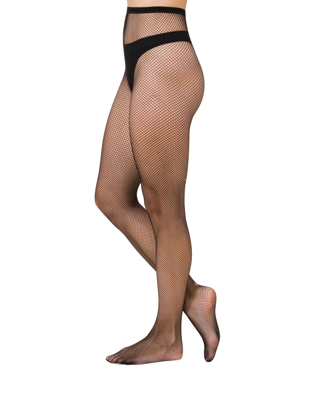 HEMA Panty fashion net zwart | HEMA