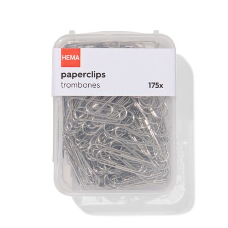 HEMA Paperclips klein - 175 stuks | HEMA