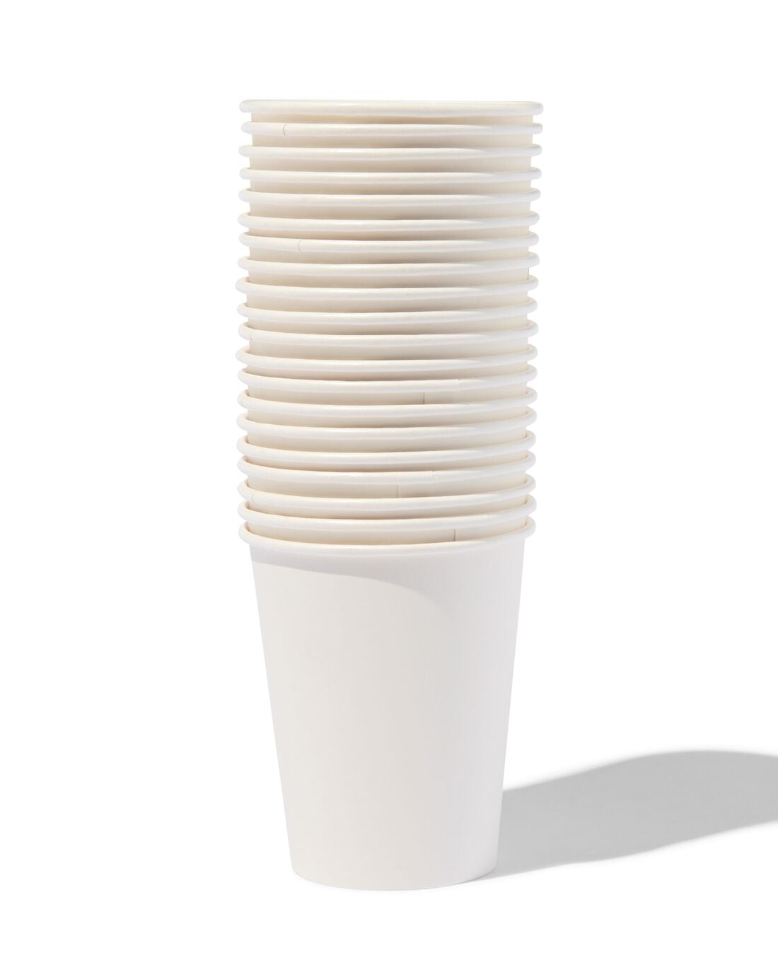 HEMA Papieren bekers 250ml wit - 20 stuks (wit) | HEMA