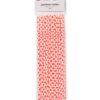 HEMA Papieren rietjes hartjes - 20 stuks (rood) | HEMA