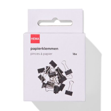 HEMA Papierklemmen klein - 16 stuks | HEMA