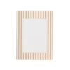 Passe-partout 15x20cm papier strepen (wit)