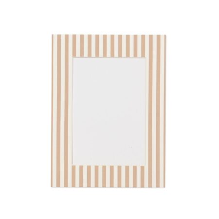 HEMA Passe-partout 15x20cm papier strepen (wit) | HEMA