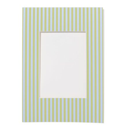 HEMA Passe-partout A4 21x29.7cm papier strepen (blauw) | HEMA