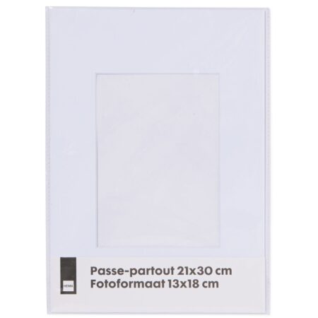 HEMA Passepartout A4 wit (wit) | HEMA