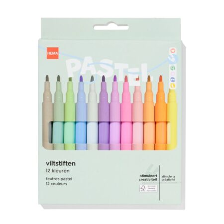 HEMA Pastelstiften - 12 stuks | HEMA