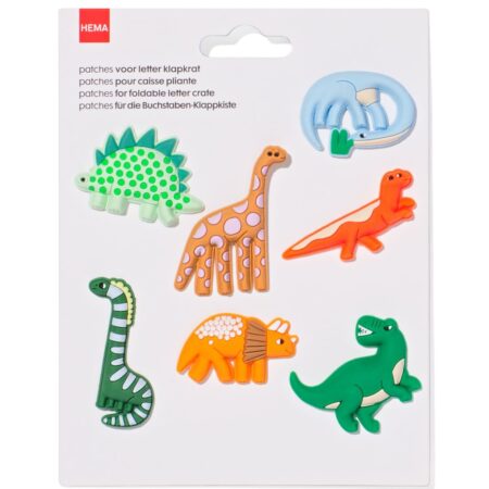 HEMA Patches letter klapkrat dino | HEMA