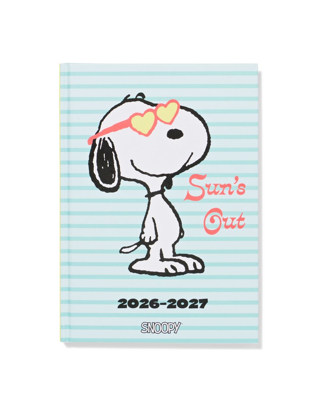 HEMA Peanuts schoolagenda 2026-2027 A5 | HEMA