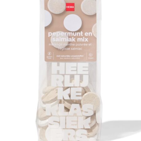 HEMA Pepermunt en salmiak mix 130g | HEMA