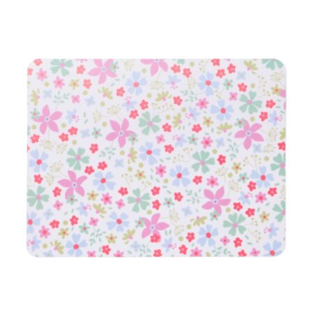 Placemat 32x42cm katoen bloemen (multicolor)