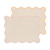 Placemat 35x45cm katoen golf - 2 stuks