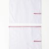 Placemats 45x35cm katoen met insteekzakje - 2 stuks (wit)