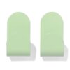 HEMA Plakhaken 2.5x5cm rvs groen - 2 stuks (groen) | HEMA