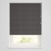 HEMA Plissé dubbel lichtdoorlatend-meekleurende achterkant zwart (zwart) | HEMA