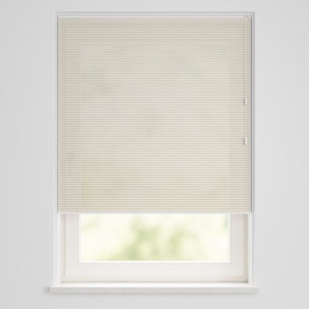 HEMA Plissé dubbel lichtdoorlatend parelmoer ivoor (ivoor) | HEMA