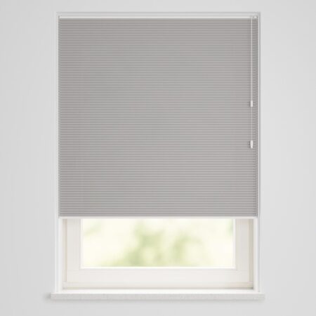 HEMA Plissé dubbel lichtdoorlatend uni beige (beige) | HEMA