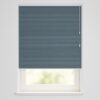 HEMA Plissé dubbel verduisterend structuur blauw (blauw) | HEMA