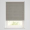 HEMA Plisse enkel lichtdoorlatend uni taupe (taupe) | HEMA