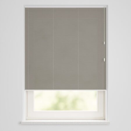 HEMA Plisse enkel lichtdoorlatend uni taupe (taupe) | HEMA