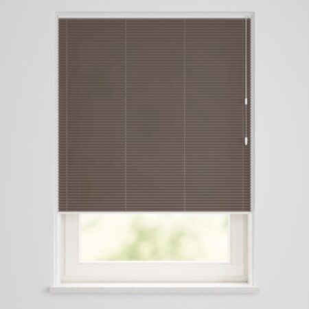 HEMA Plisse enkel transparant uni donkerbruin (donkerbruin) | HEMA