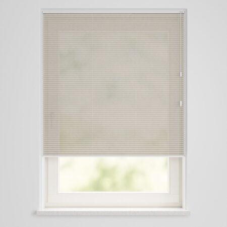 HEMA Plisse enkel transparant uni zand (zand) | HEMA