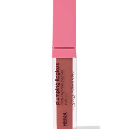 HEMA Plumping lipgloss roze (bruin) | HEMA