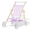 Poppenbuggy 33x50x46cm hout