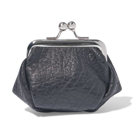 Portemonnee 10x10x6cm immitatieleer zwart
