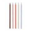 Potlodenset 17.5cm HB - 5 stuks (multicolor)