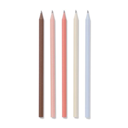 HEMA Potlodenset 17.5cm HB - 5 stuks (multicolor) | HEMA