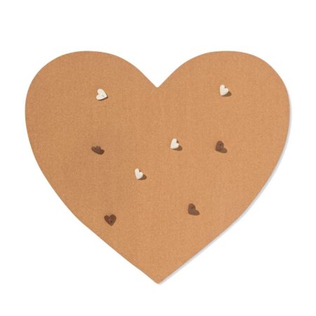 HEMA Prikbord 50x43.1x2cm hartvorm (multicolor) | HEMA