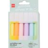 Puffy verfstiften - 6 stuks