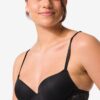 HEMA Push-up bh met beugel zwart (zwart) | HEMA