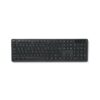 Qwerty toetsenbord draadloos zwart