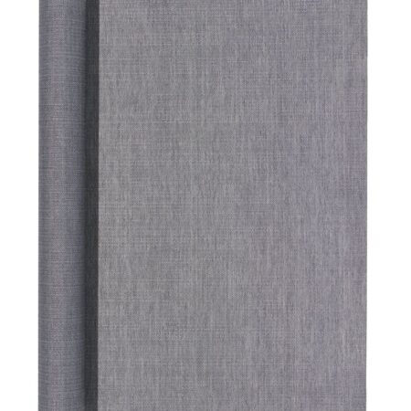 Raamfolie textiel 150x45 gerecycled donkergrijs
