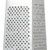 Rasp vierkant rvs (zilvergrijs)