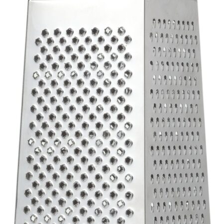 Rasp vierkant rvs (zilvergrijs)