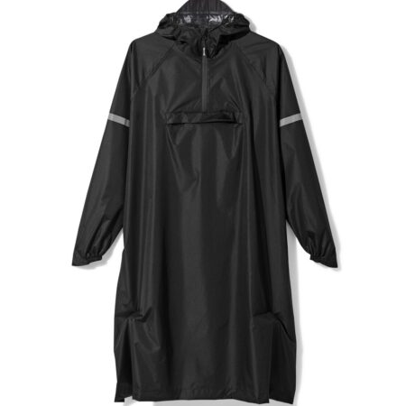 HEMA Regenponcho voor volwassen lichtgewicht waterdicht zwart (zwart) | HEMA