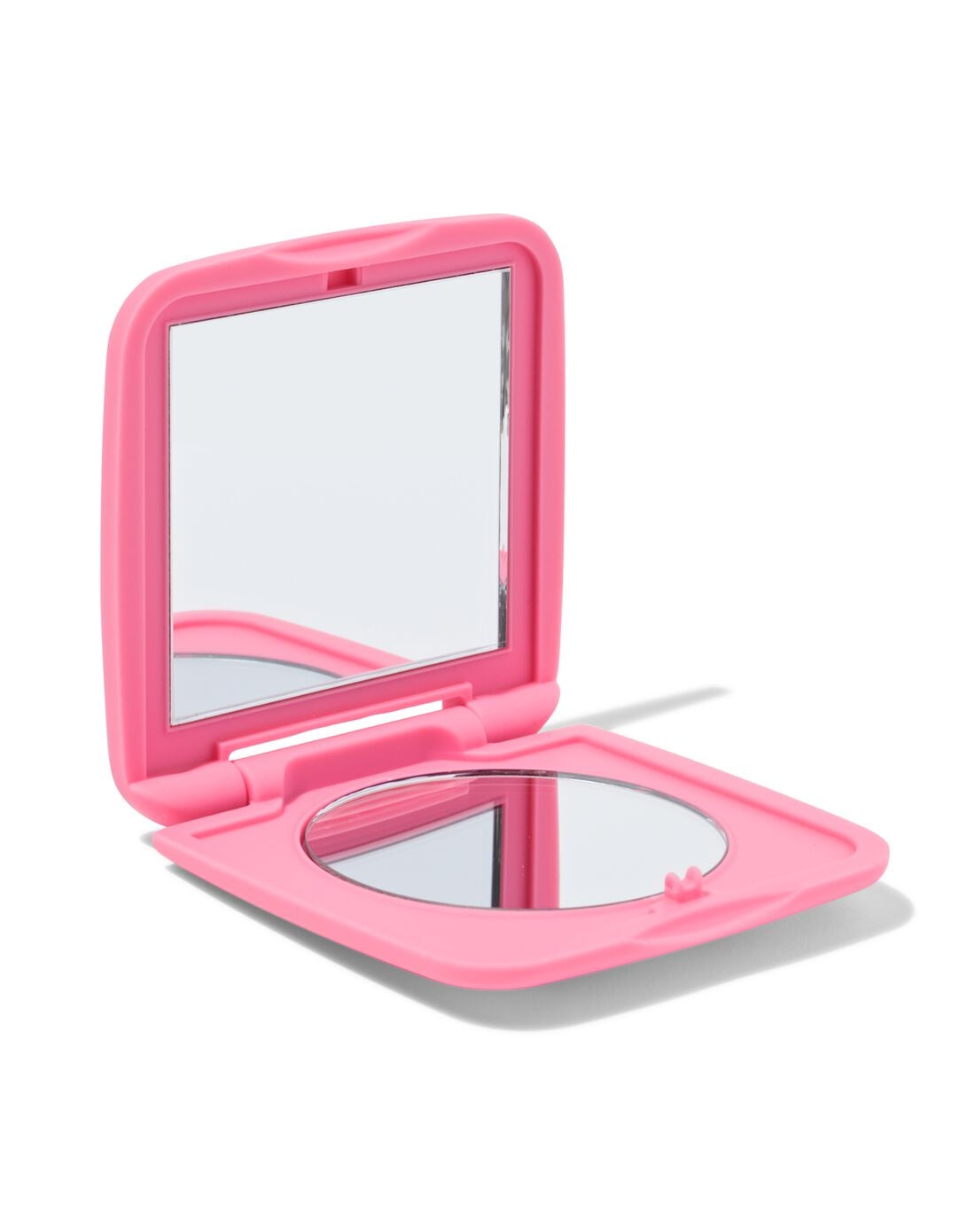 HEMA Reisspiegel 7.2x1x7.2cm roze | HEMA