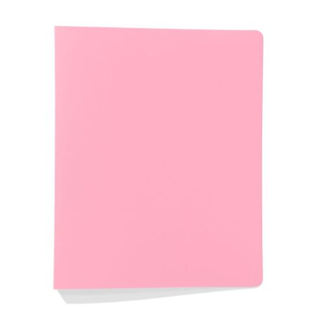Ringbandmap 2-rings A4 flexibel roze