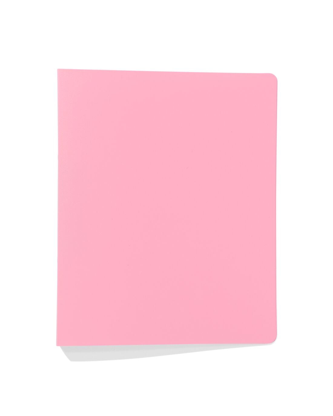 HEMA Ringbandmap 2-rings A4 flexibel roze (roze) | HEMA