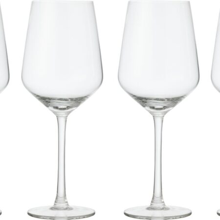 HEMA Rodewijnglazen 490ml - 4 stuks (transparant) | HEMA