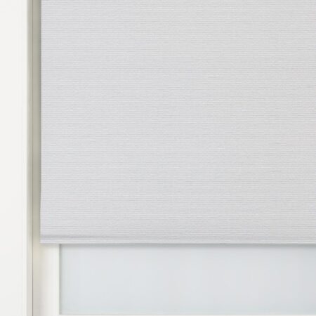 HEMA Rolgordijn dessin lichtdoorlatend wit (wit) | HEMA