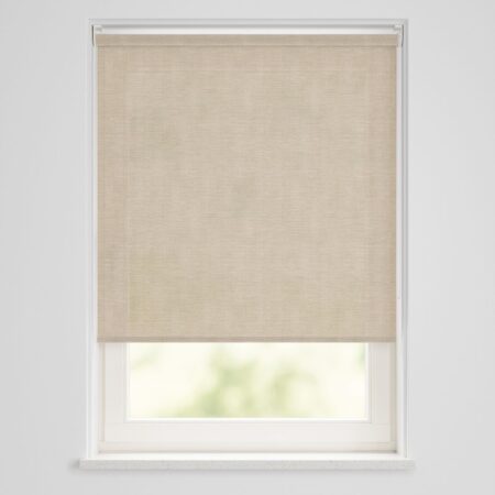 HEMA Rolgordijn lichtdoorlatend geweven beige (beige) | HEMA
