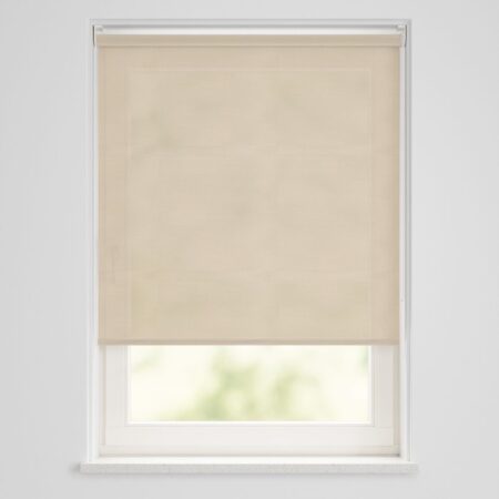HEMA Rolgordijn lichtdoorlatend metallic champagne (champagne) | HEMA