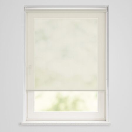 HEMA Rolgordijn lichtdoorlatend structuur crème (creme) | HEMA