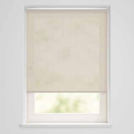HEMA Rolgordijn lichtdoorlatend structuur ecru (ecru) | HEMA