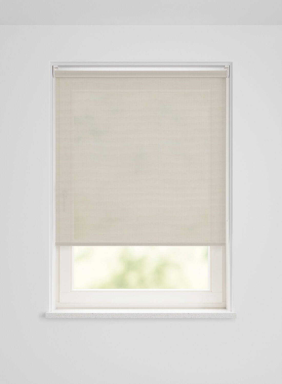 HEMA Rolgordijn lichtdoorlatend uni naturel (naturel) | HEMA