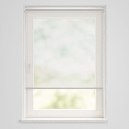 HEMA Rolgordijn transparant wit (wit) | HEMA